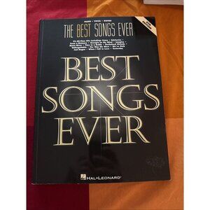 The Best Songs Ever Piano Vocal Guitar sheet music 6th Ed. Hal Leonard. New